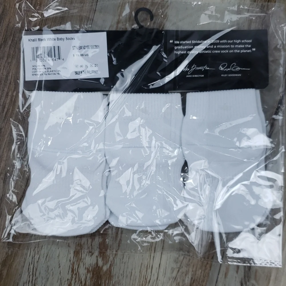 NWT Khalil Mack # 52 Chicago Bears Socks 0-12 M